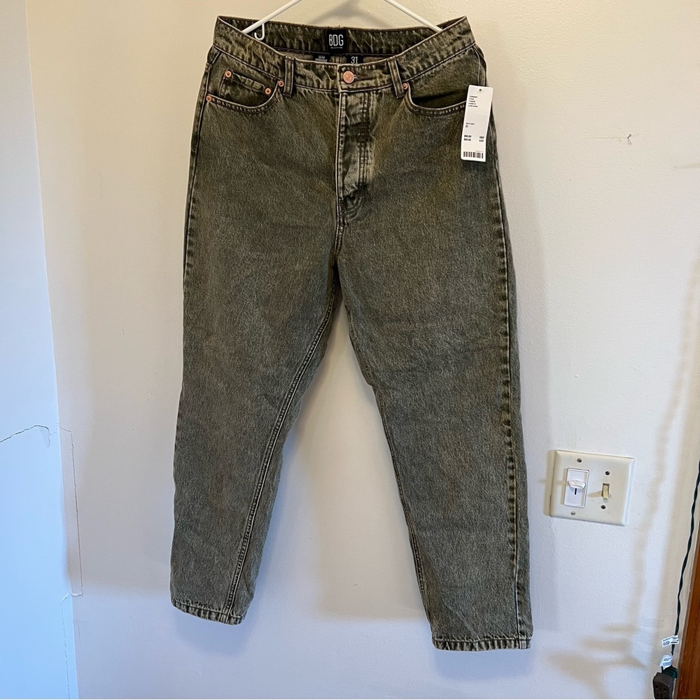 Amazing Green Acid Wash BDG Jeans
